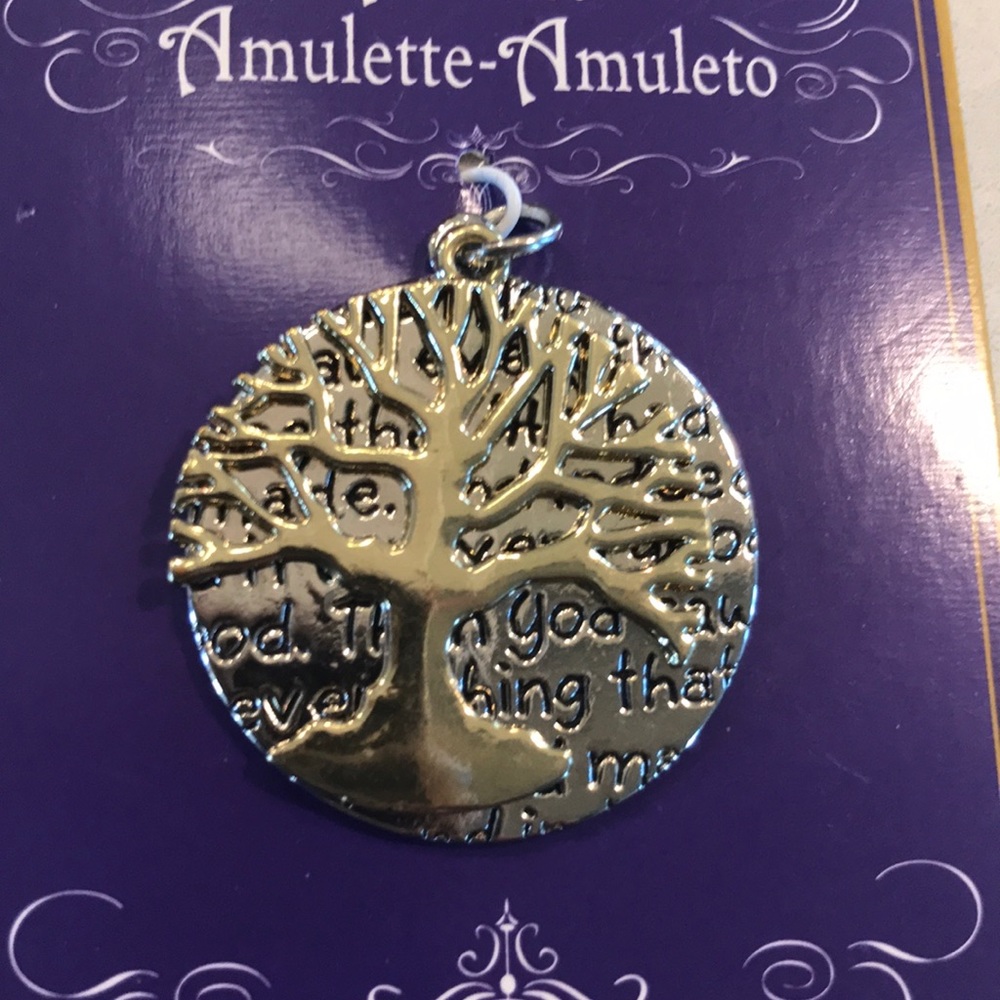 Metal Tree pendant